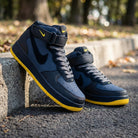 Navy Yellow Custom Air Force 1-shecustomize