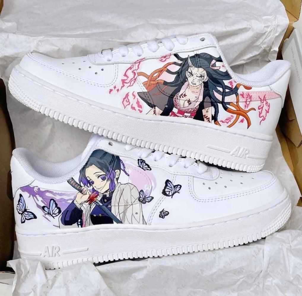 Nezuko X Shinobu Custom Air Force 1-shecustomize