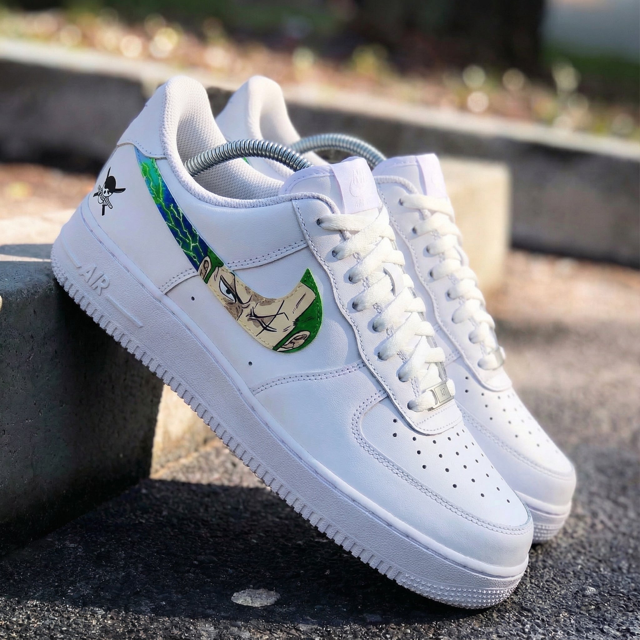 One Piece Themed Custom Air Force 1-shecustomize
