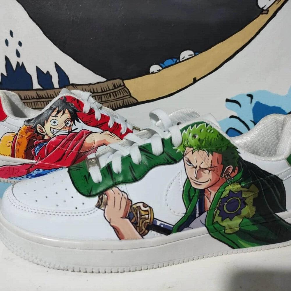 One Piece Wano Country Sauron Luffy Amine Custom Air Force 1-shecustomize