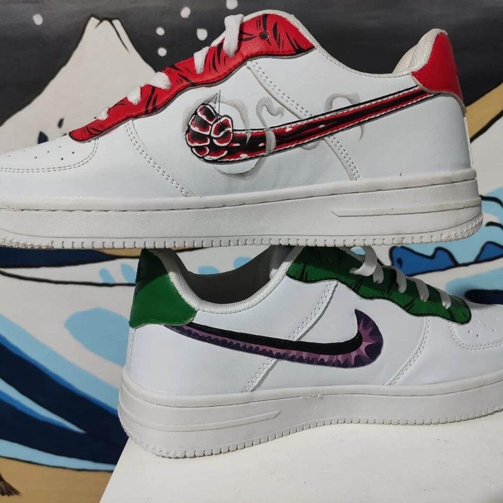 One Piece Wano Country Sauron Luffy Amine Custom Air Force 1-shecustomize