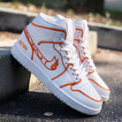 Orange Flame Custom Air Jordan 1-shecustomize