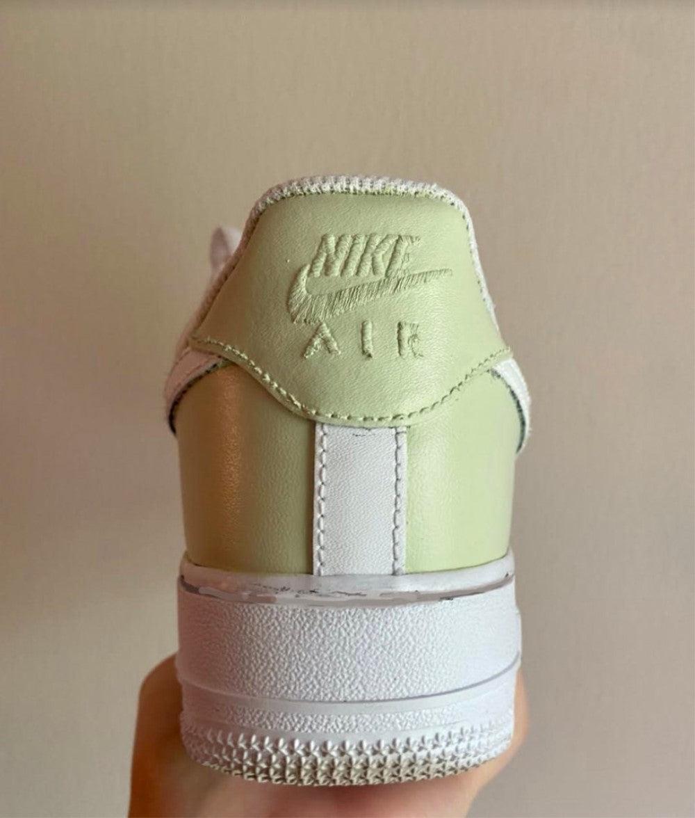 Pastel Green Custom Air Force 1-shecustomize