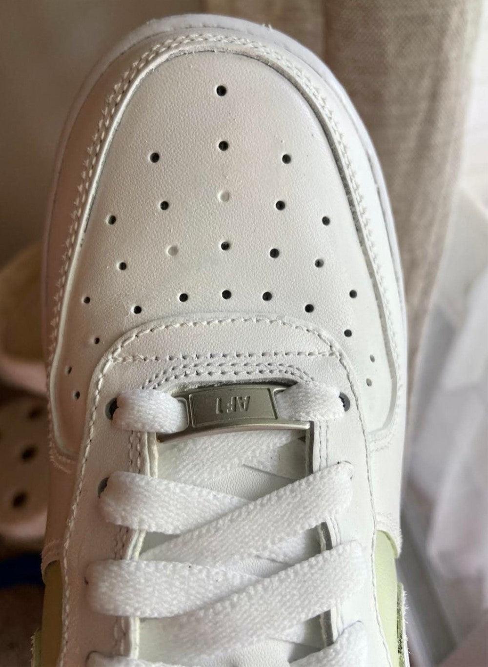 Pastel Green Custom Air Force 1-shecustomize