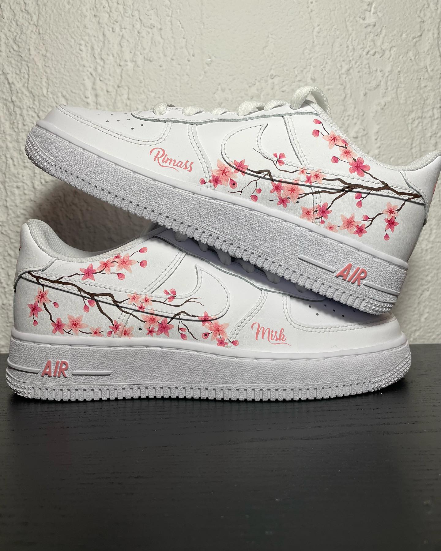 Pink Cherry Blossom Custom Air Force 1-shecustomize