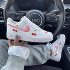 Pink Cherry Custom Air Force 1-shecustomize