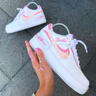 Pink Leopard Barbie Custom Air Force 1-shecustomize