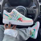 Pink Mint Pokemon Custom Air Force 1-shecustomize