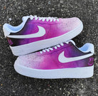 Pink Purple Galaxy Custom Air Force 1-shecustomize