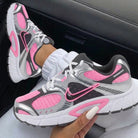 Pink Silver Black Mesh Custom Nike V5 RNR