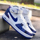 Purple Blue Rose Custom Air Force 1-shecustomize