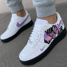 Purple Pink Butterfly Custom Air Force 1-shecustomize