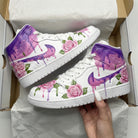 Purple Pink Rose Custom Air Jordan 1-shecustomize
