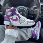 Purple Pink Rose Custom Air Jordan 1-shecustomize