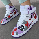 Purple Red Camo Custom Air Force 1-shecustomize