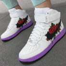 Purple Rose Custom Air Force 1-shecustomize