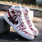 Red Black Ghost - themed Custom Air Jordan 1-shecustomize