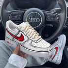 Red Graphic Custom Air Force 1 Thick Shoelaces-shecustomize