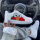 Red Orange Elmo Custom Air Force 1-shecustomize
