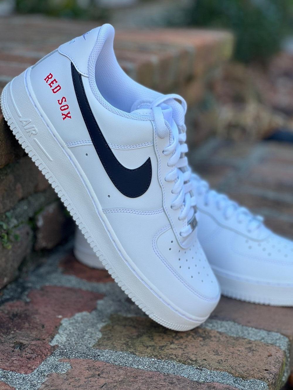 Red Sox Custom Air Force 1-shecustomize