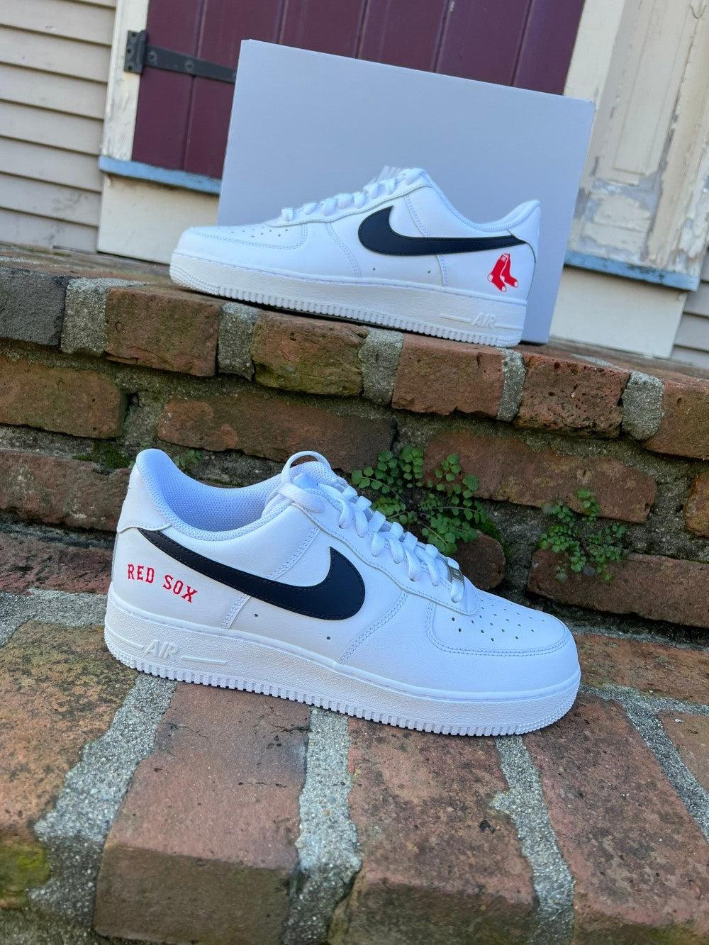 Red Sox Custom Air Force 1-shecustomize