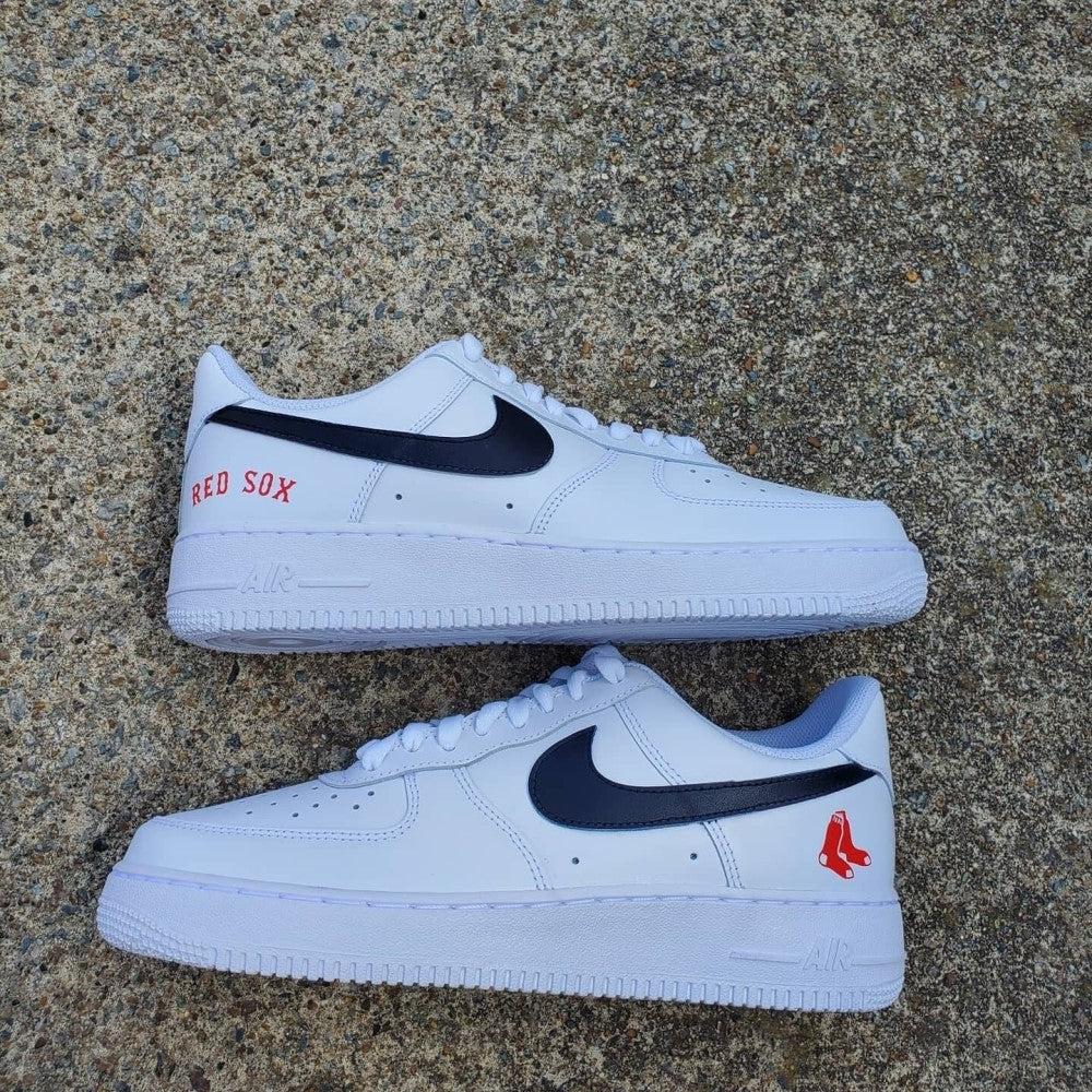 Red Sox Custom Air Force 1-shecustomize