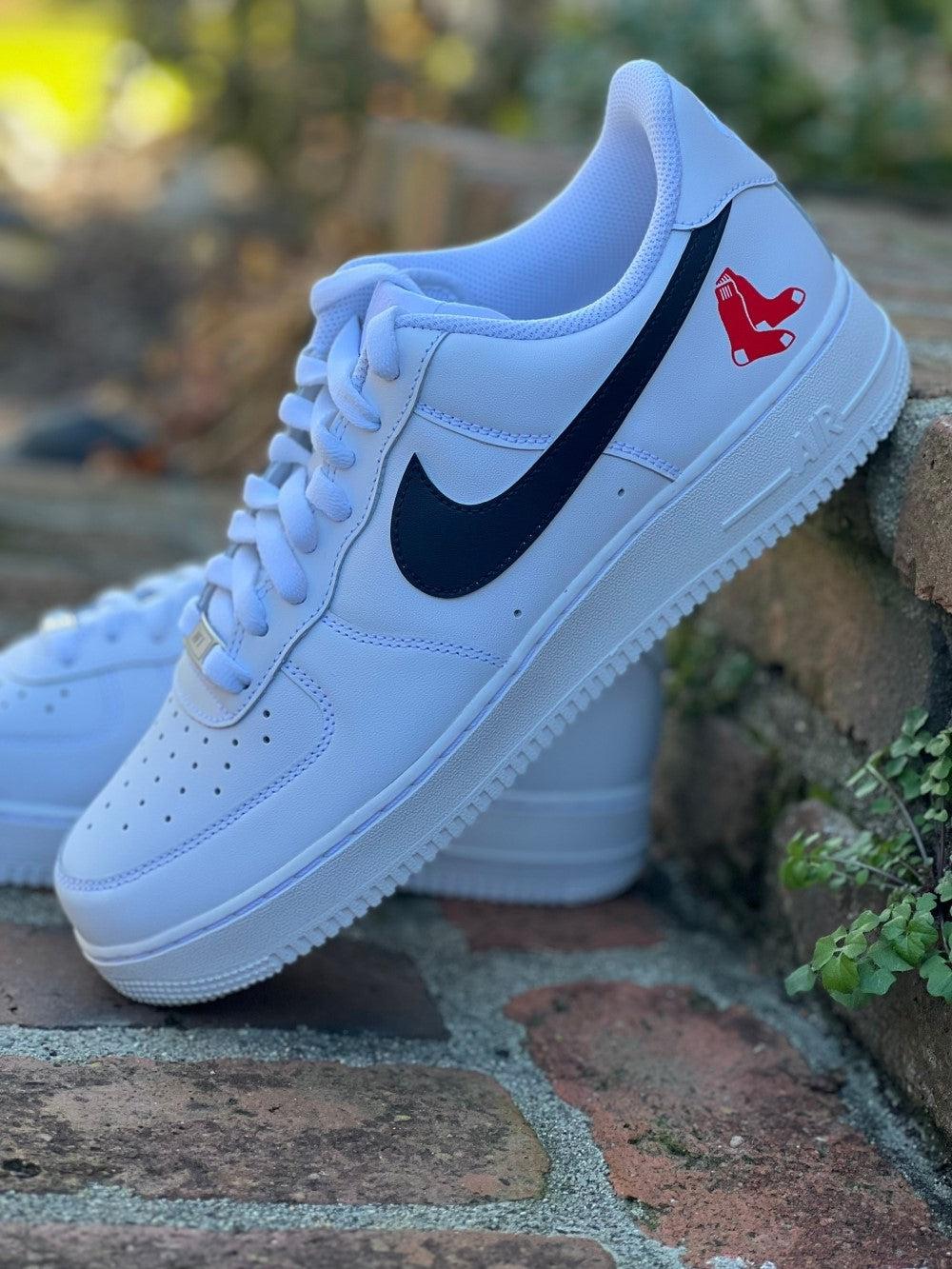 Red Sox Custom Air Force 1-shecustomize