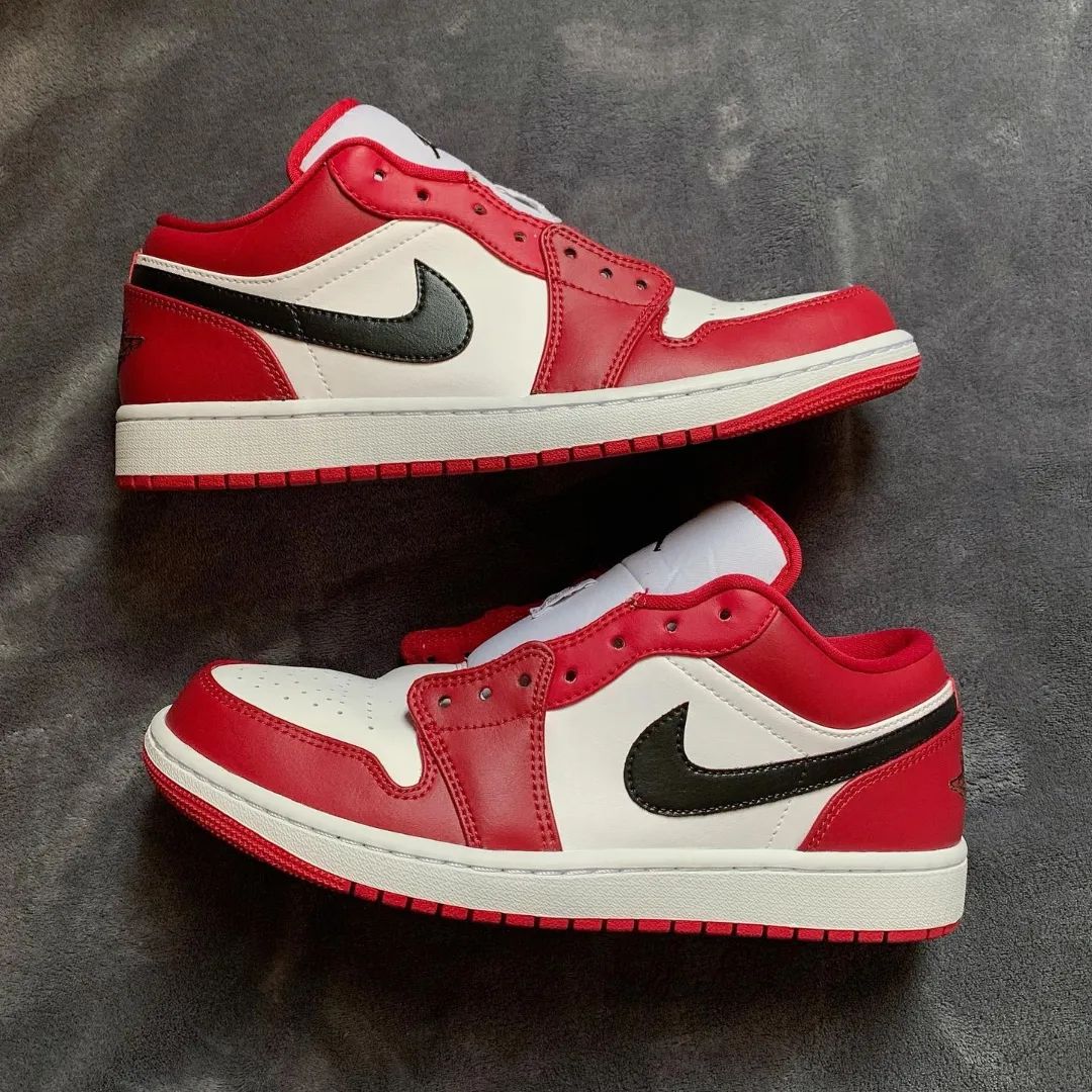 Red White Black Custom Air Jordan 1-shecustomize