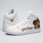 Red Yellow Harry Potter Badge Golden Snitch Custom Air Jordan 1-shecustomize