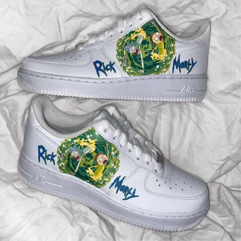 Rick And Morty Custom Air Force 1-shecustomize