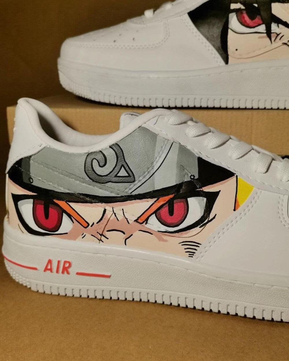 Sasuke Anime Eyes Custom Air Force 1 – SHECUSTOMIZE