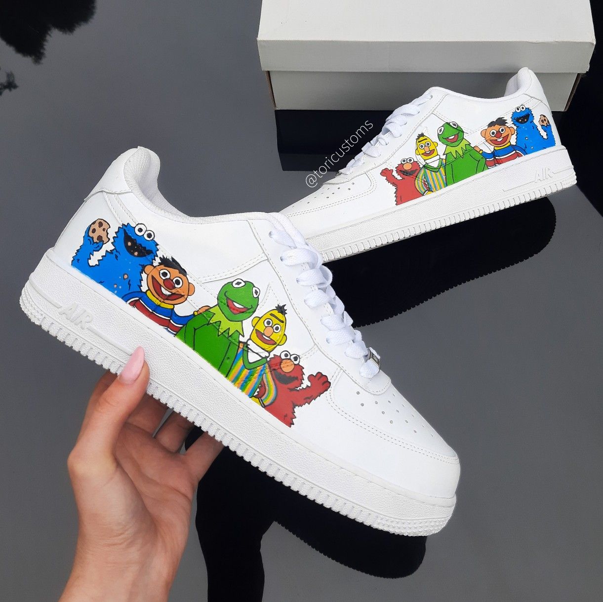 Sesame Street Custom Air Force 1-shecustomize