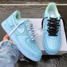 Soft Baby Blue Pastel Custom Air Force 1-shecustomize