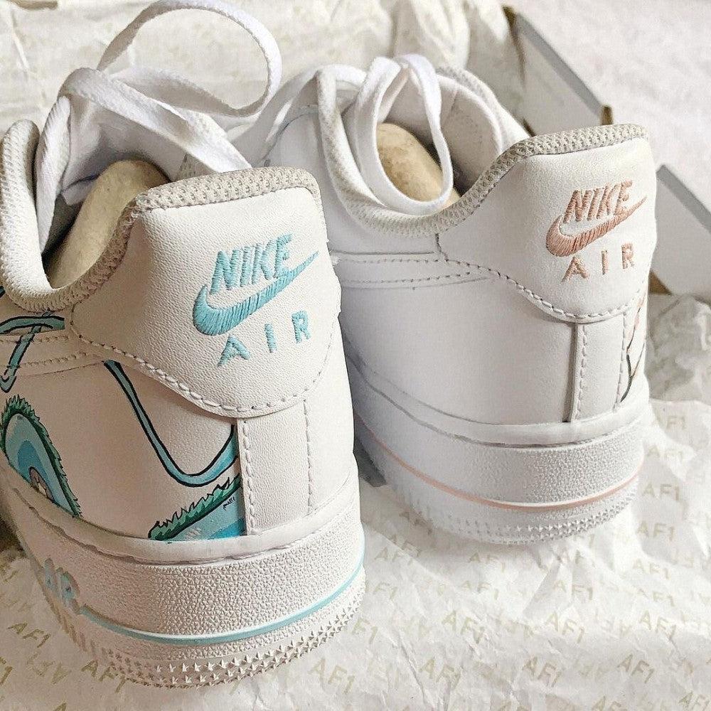 Spirited Away Haku And Chihiro Custom Air Force 1-shecustomize