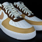 Tan Brown Custom Air Force 1-shecustomize