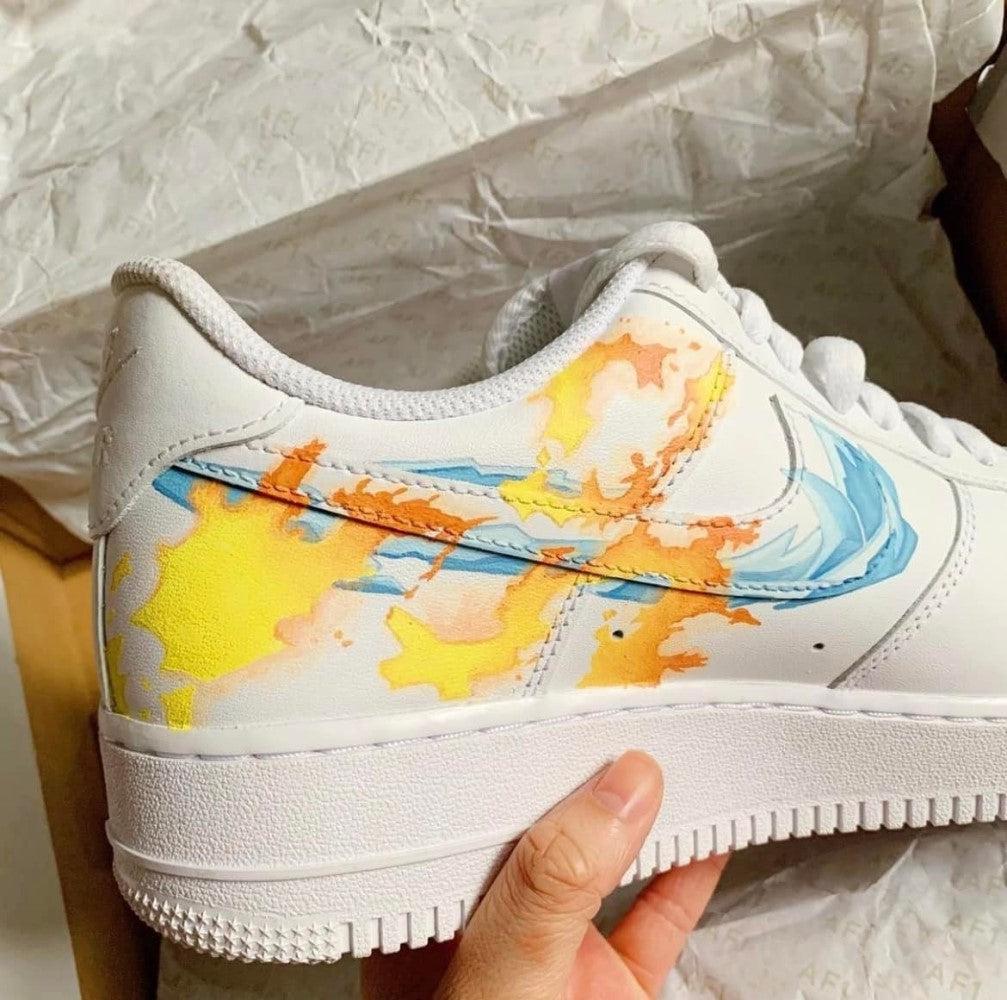 Tanjiro X Bakugo X Todoroki X Yoriichi Custom Air Force 1-shecustomize