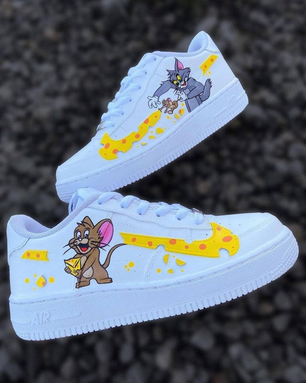 Tom And Jerry Custom Air Force 1-shecustomize
