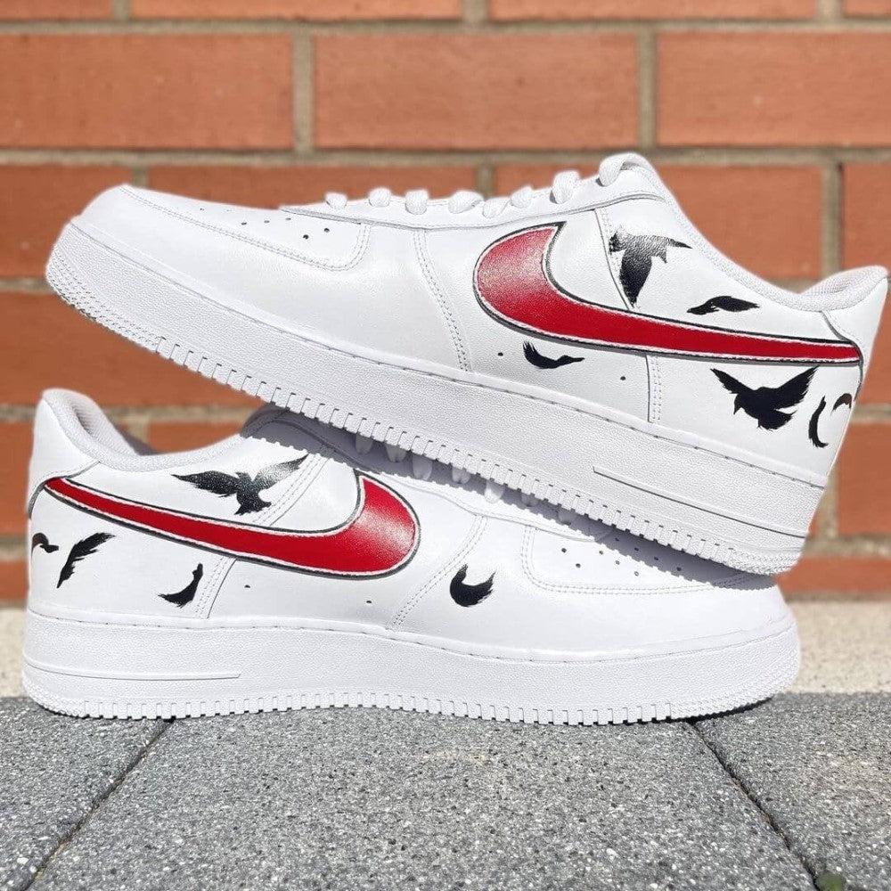 Naruto Uchiha Itachi Amine Custom Air Force 1-shecustomize