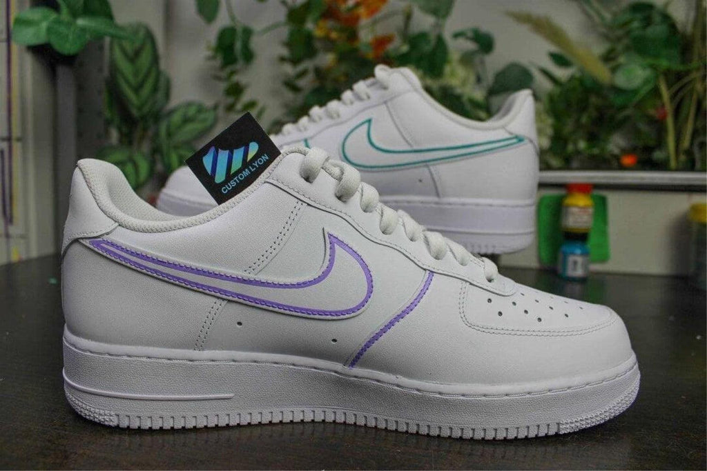 Vegeta Trunks Dragon Ball Amine Custom Air Force 1-shecustomize