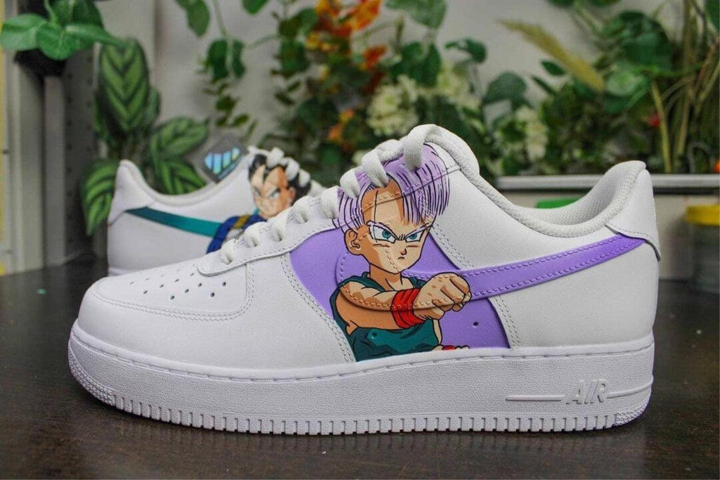 Vegeta Trunks Dragon Ball Amine Custom Air Force 1-shecustomize