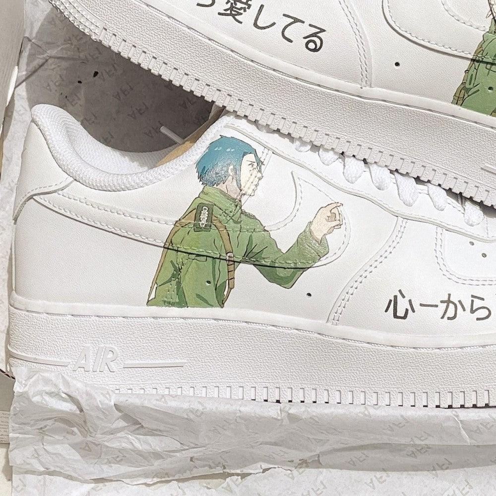 Violet Evergarden Gilbert And Violet Custom Air Force 1-shecustomize