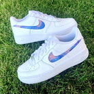 White Galaxy Custom Air Force 1-shecustomize