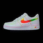 White Rainbow Custom Air Force 1-shecustomize
