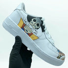 White Skull Theme Custom Air Force 1-shecustomize