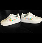 White Tie - Dye Custom Air Force 1-shecustomize