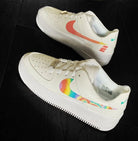 White Tie - Dye Custom Air Force 1-shecustomize