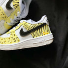 Yellow Leopard Zebra Custom Air Force 1-shecustomize