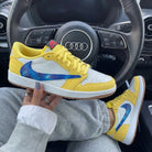 Yellow White Galaxy Travis Scott Custom Air Jordan 1-shecustomize