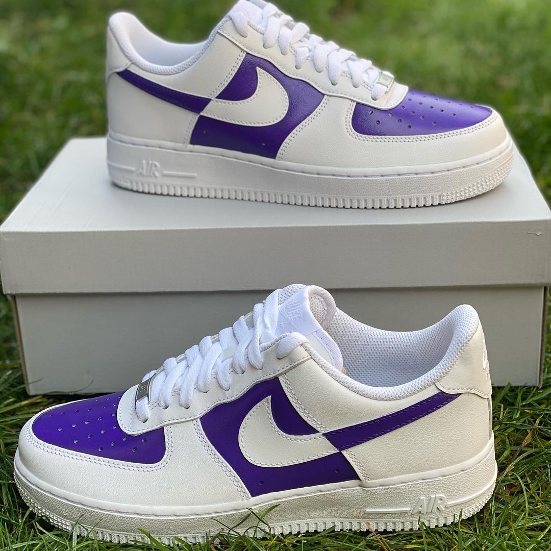 Basic Color Air Force 1’s-shecustomize