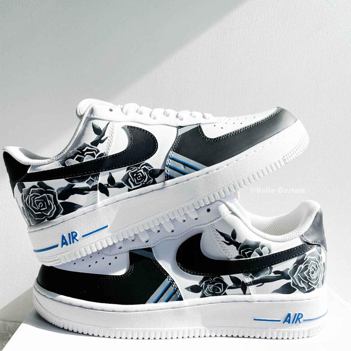 custom rose air force 1